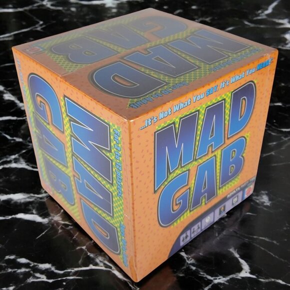 New Mattel MAD GAB Party Card Game for 2-12 Players Adults Ages 10+ Sealed‎ - Picture 1 of 5